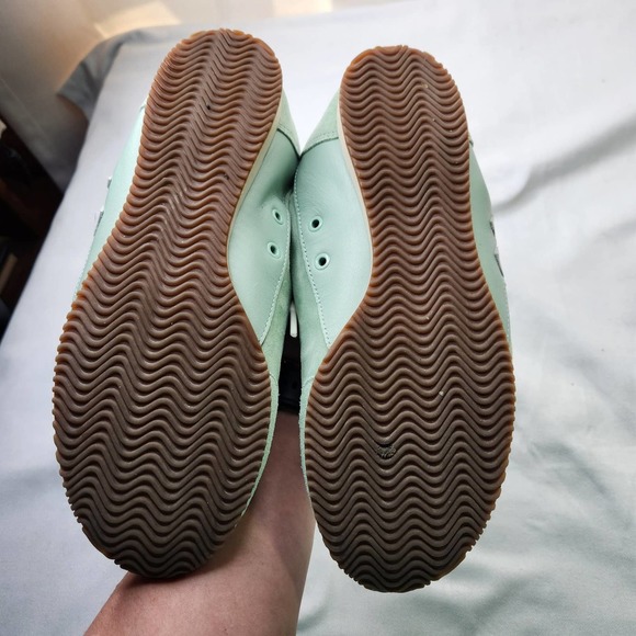 Tory Burch Pastel Green and White Sneakers - Picture 9 of 12